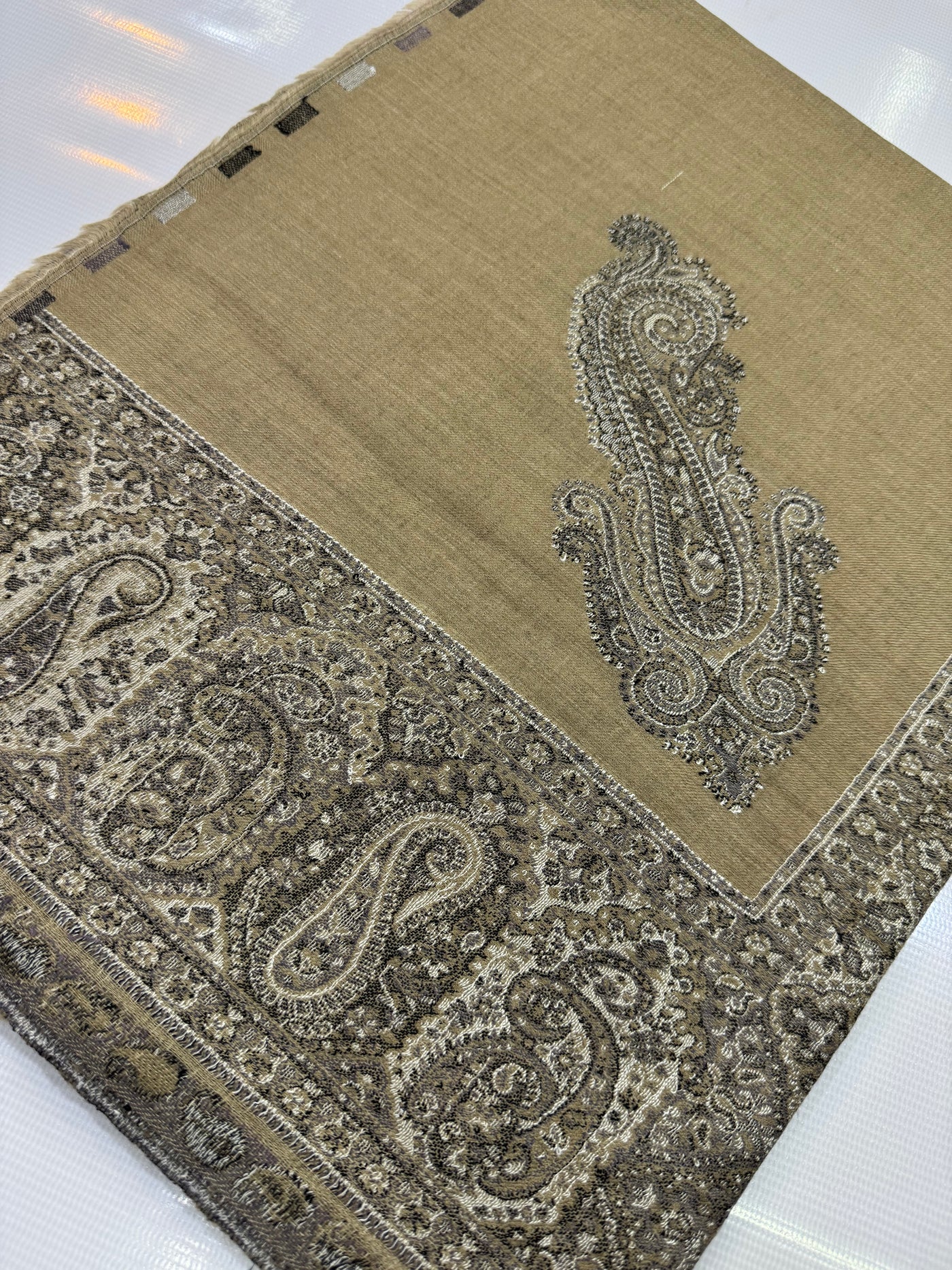 FINE KANI TOOSH -4 SIDE BORDER 2.5 GAZ SHAWL