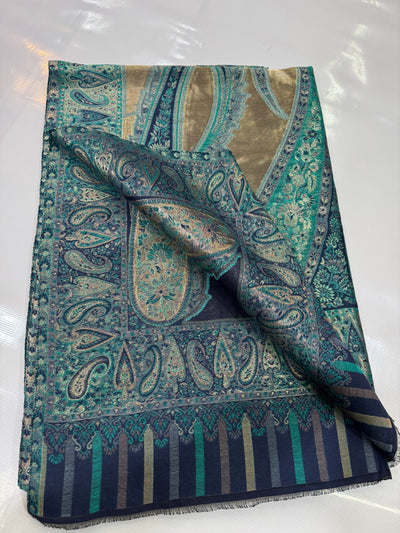 PASHMINA MOONLIGHT REVERISABLE SHAWL