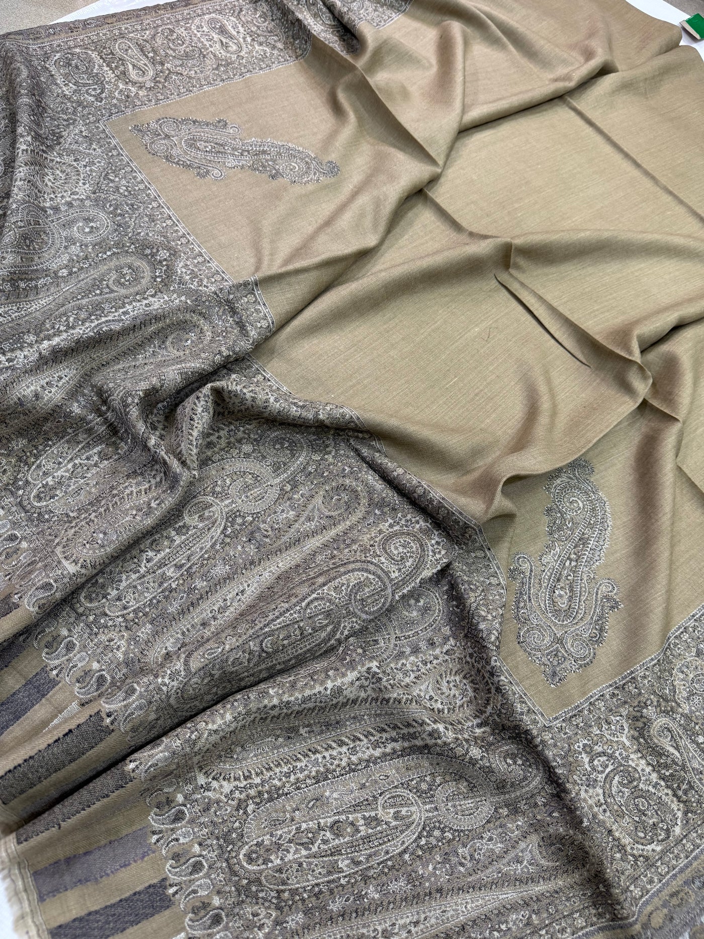 FINE KANI TOOSH -4 SIDE BORDER 2.5 GAZ SHAWL