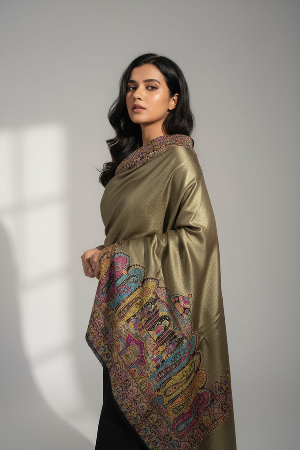Palla Kani Moonlight Shawl
