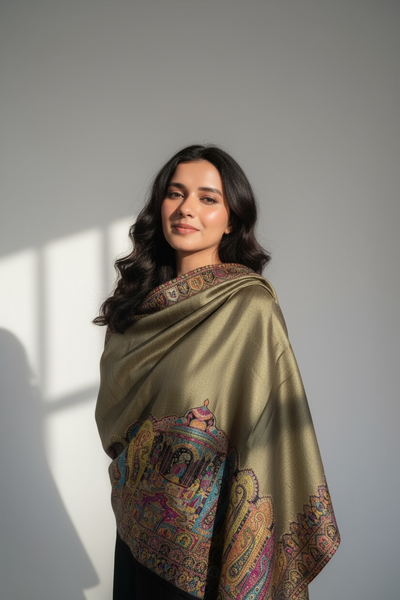Palla Kani Moonlight Shawl