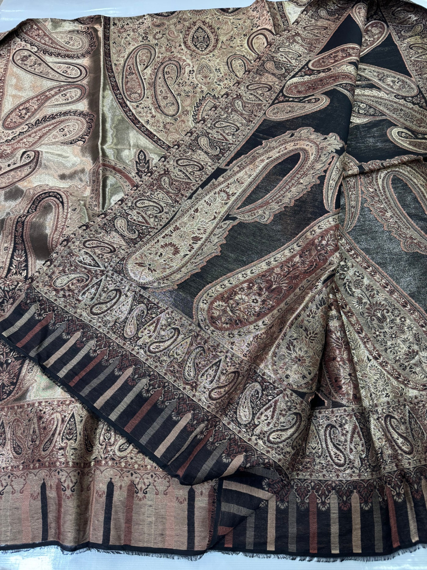 PASHMINA MOONLIGHT REVERISABLE SHAWL