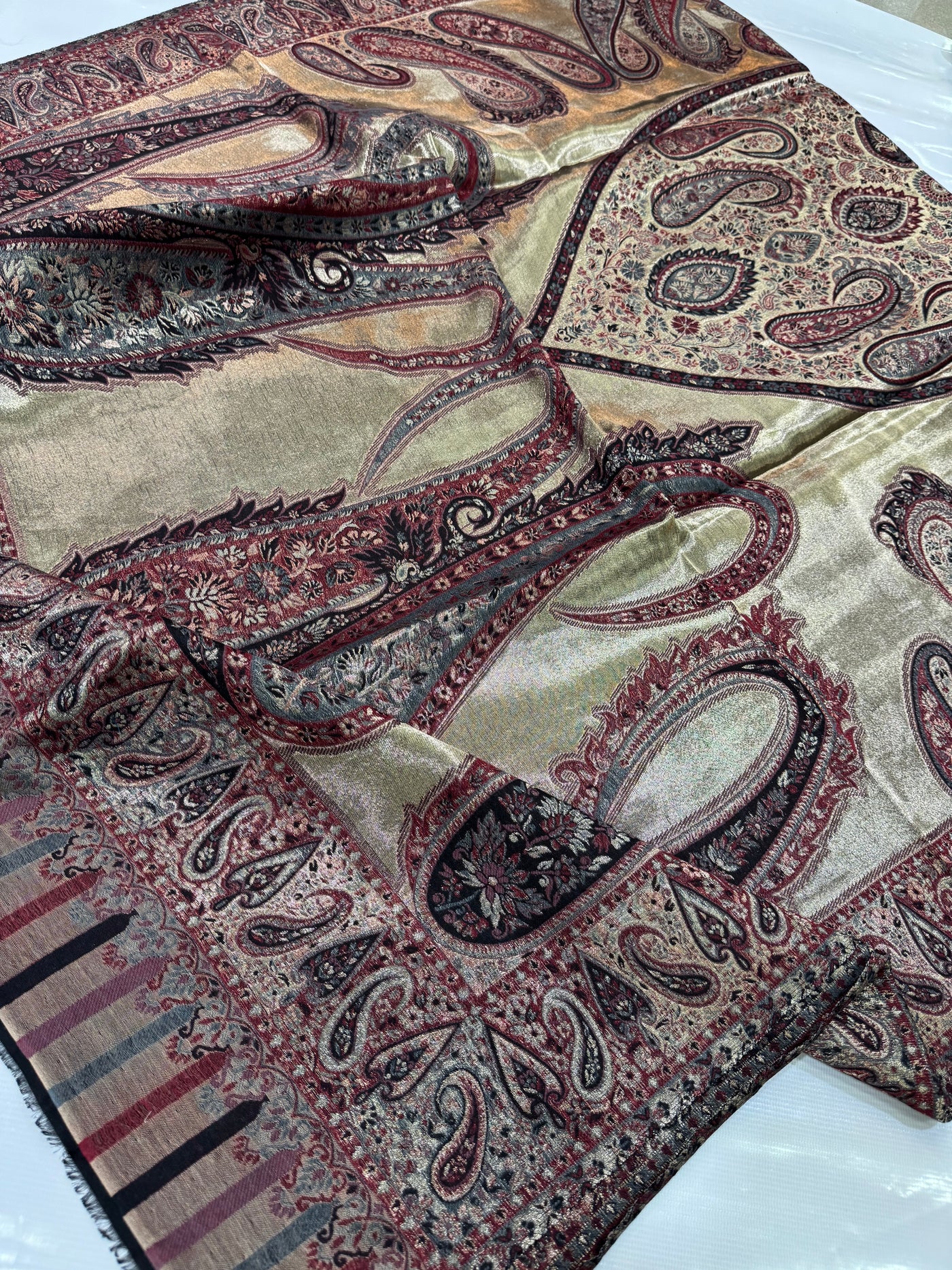 PASHMINA MOONLIGHT REVERISABLE SHAWL