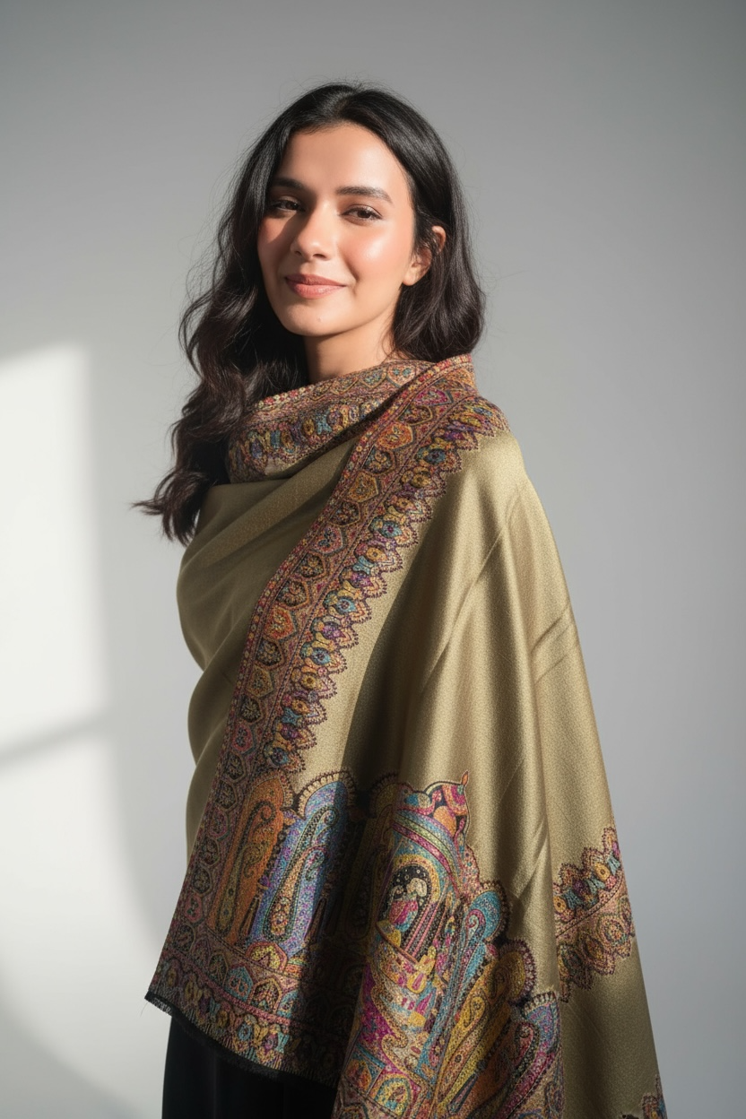 Palla Kani Moonlight Shawl