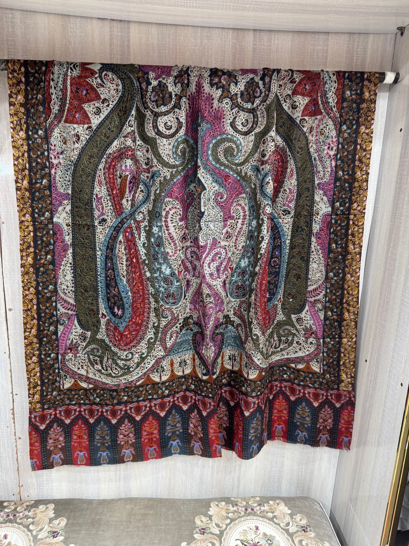 Reelkar/kalamkar shawls