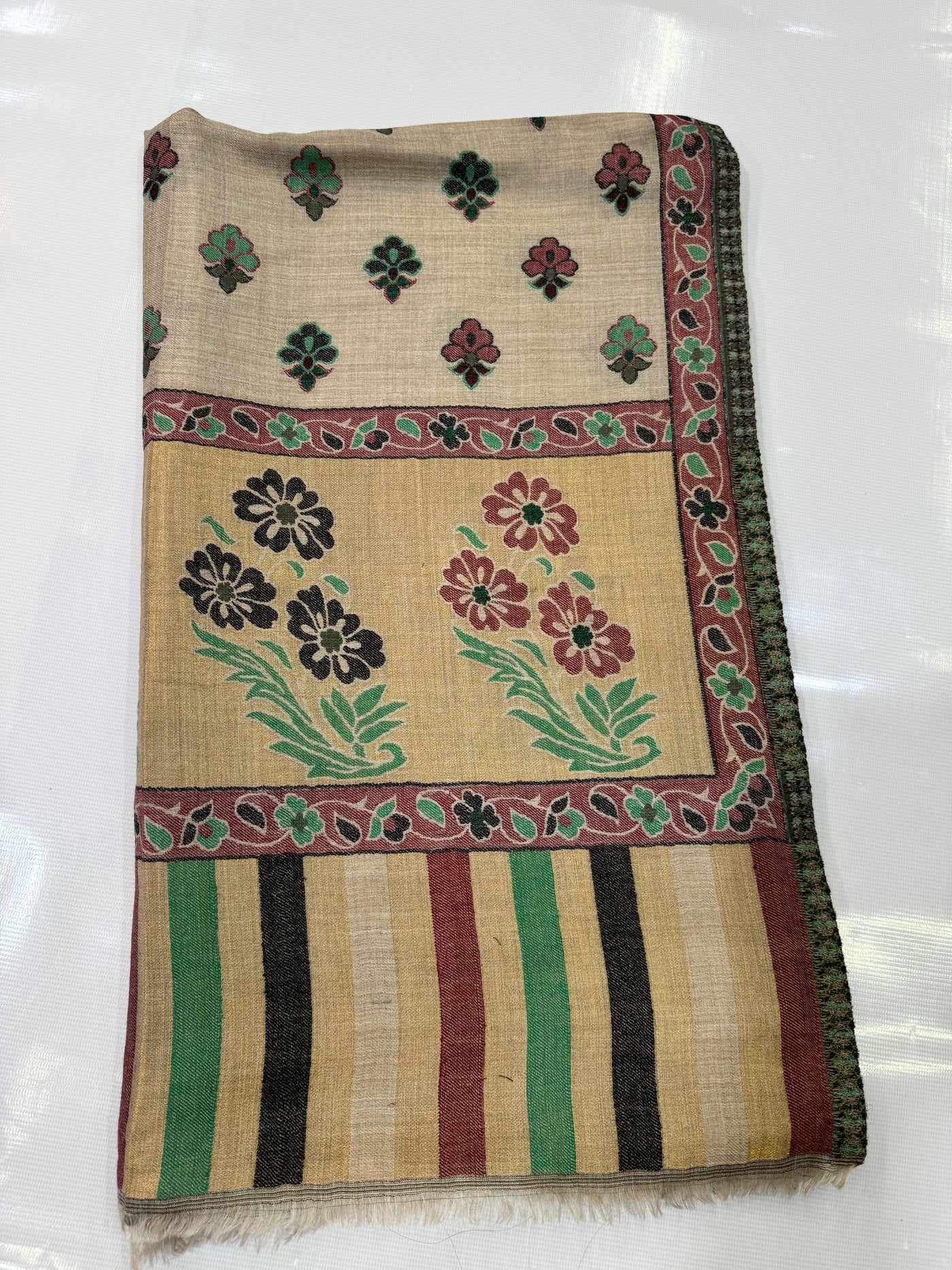 Supereme toosh kani boti with moonlight palla shawl