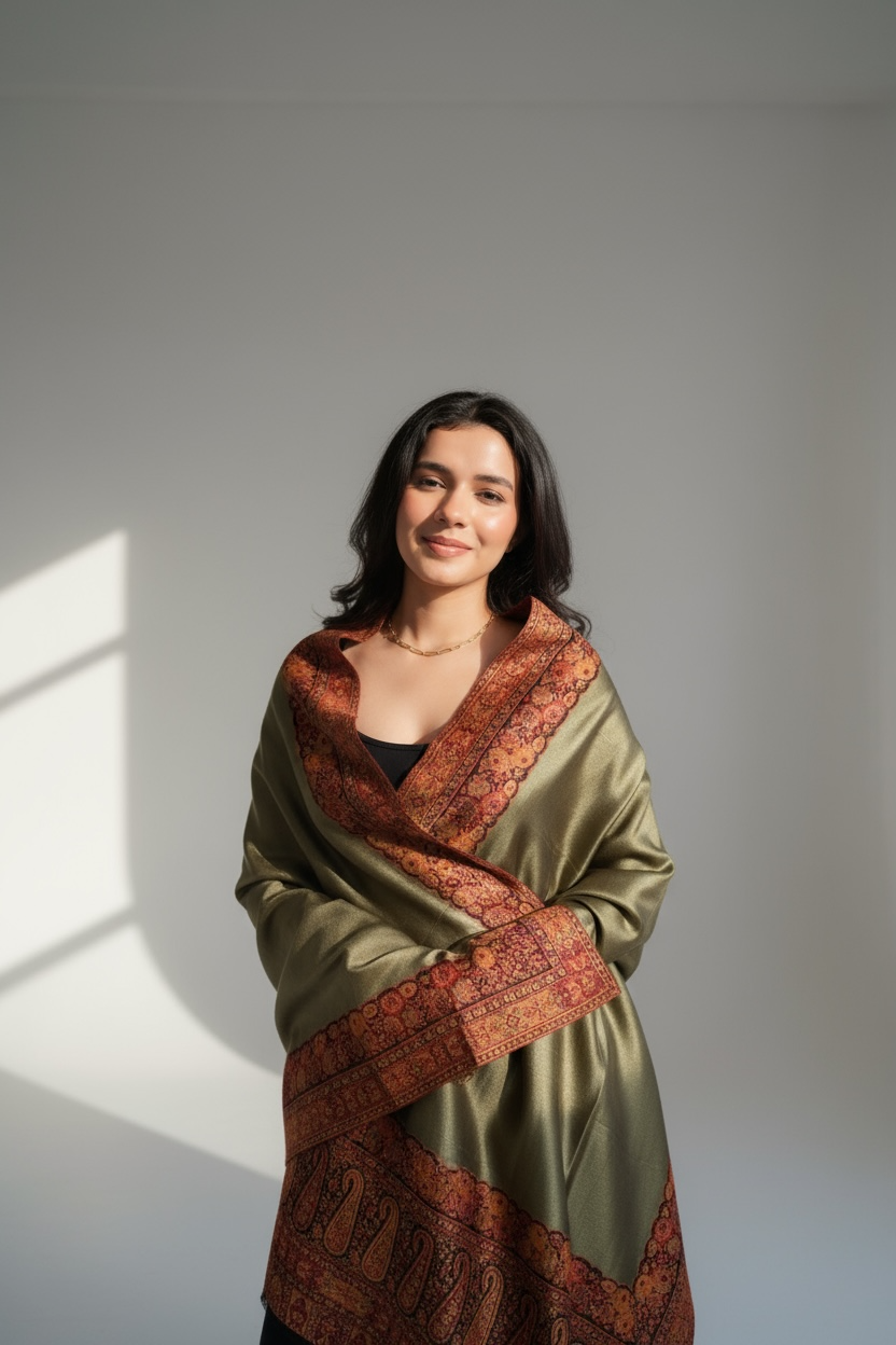 Palla Kani Moonlight Shawl