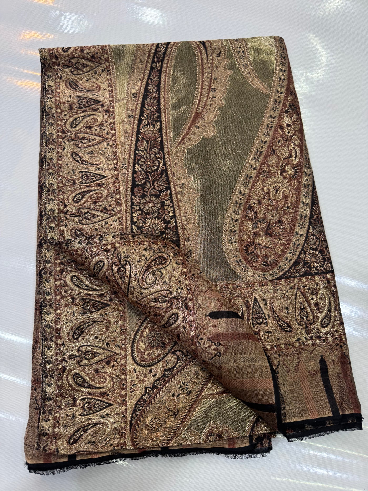 PASHMINA MOONLIGHT REVERISABLE SHAWL