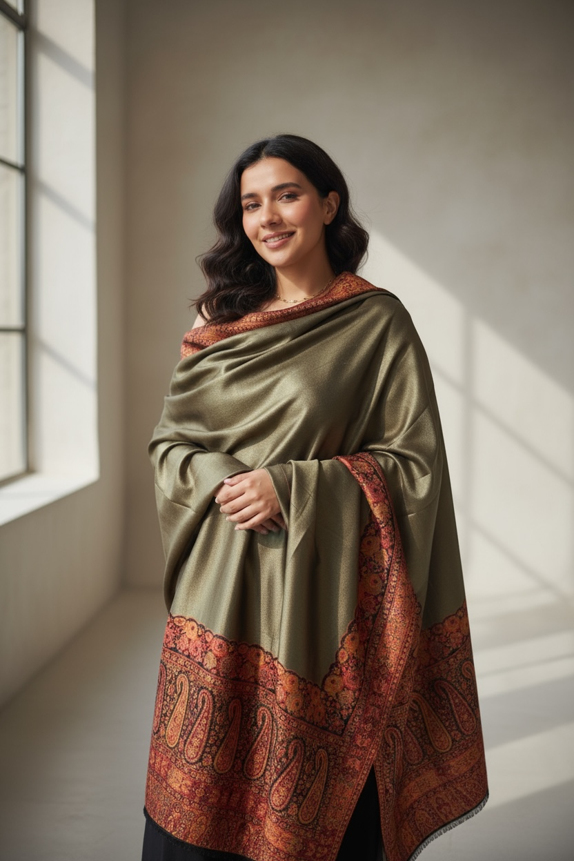 Palla Kani Moonlight Shawl