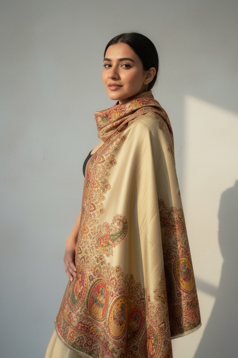 Palla Kani Moonlight Shawl