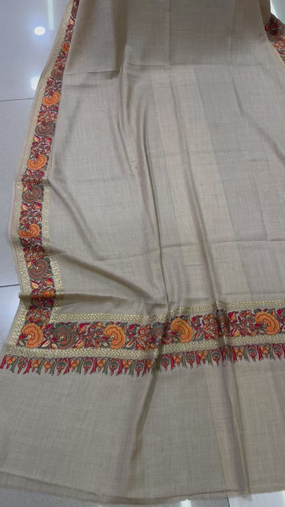 GULABKAR BORDER PASHMINA SHAWL